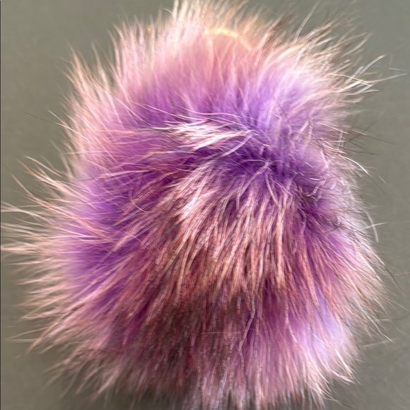 Colorful Furry Keychain Accessory - Picture 5 of 6